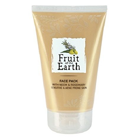 Modicare Fruit of The Earth Neem and Rosemary Face Pack for Pimples/Acne for All Skin Types (150 ml)