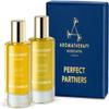 Aromatherapy Associates Perfect Partners Gift Set. 2 Premium Bath and Shower Oils (0.3 fl oz each) in Decorative Gift Box. Includes Deep Relax and Revive Morning Blends view 1