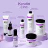 Genus Keratin Restructuring Hair Mask Enriched with Silk Proteins, Caviar and Collagen, Styling, Nourishes and Moisturizes, Suitable for All Hair Types - 500ml view 3