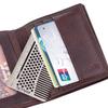 AhfuLife Stainless Steel Metal Hair&Beard Comb - Anti-Static Dual Action Beard Comb - Credit Card Size Combs Perfect for Wallet and Pocket - Presented in Gift Box view 4