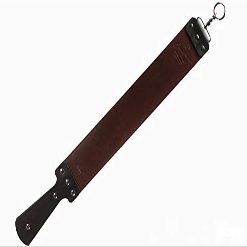 Emporium Latigo & Canvas Straight Razor Strop - Made in USA