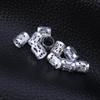 10pcs Mix Color Adjustable Hair Wig Dread Locks Cuffs Clip Braiding Dreadlocks Beads for Hairstyle (Silver) view 4