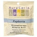 Aura Cacia Aromatherapy Mineral Bath Euphoria - 2.5 oz - Case of 6