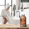 Bath Salts Sandalwood 21.16 Oz - Natural Sandalwood & Cinnamon Essential Oil - Sea Salt - Best for Bath - Good Sleep - Relaxing - Body Care - Beauty view 4