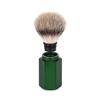MHLE Hexagon Silvertip Fiber Luxurious Natural Grooming Shaving Brush view 2