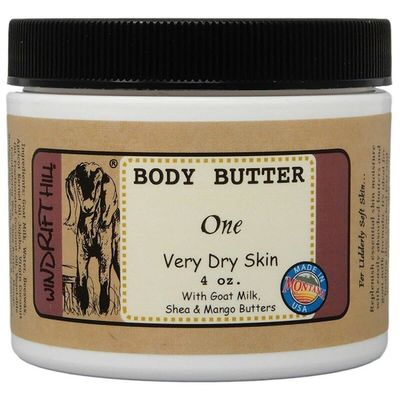 Windrift Hill 4oz Body Butter Moisturizing Lotion For Very Dry Skin (One)