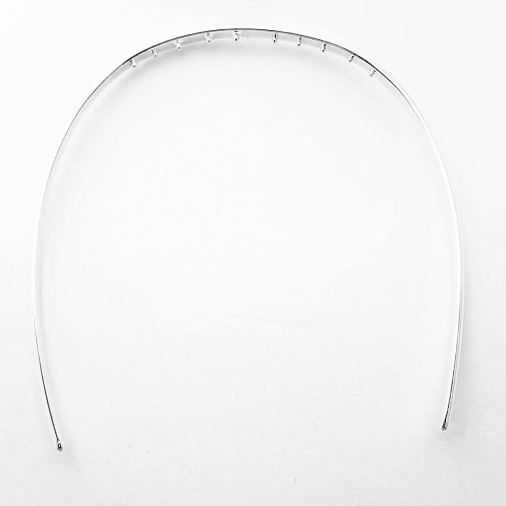 15" Sterling Silver Headband