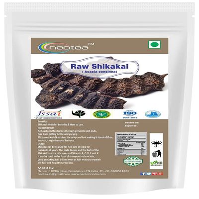 neotea Raw Shikakai (Acacia concinna) (200g)