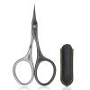 GERMANIKURE Tower Point Cuticle Scissors - Self-Sharpening FINOX22 Titanium Coated Stainless Steel Professional Grooming Scissors in Leather Case - Ethically Made in Solingen Germany - 2705 view 1