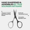 GERMANIKURE Professional Nail Cutter Scissors - Self-Sharpening FINOX22 Titanium Coated Stainless Steel Manicure Tools in Leather Case - Ethically Made in Solingen Germany - 2704 view 2