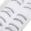 ICYCHEER 5/10Pairs Makeup Practice Eyelashes Extension For Teaching, Learning Eyelash Extensions Mannequin False Practice (10Pair) view 2