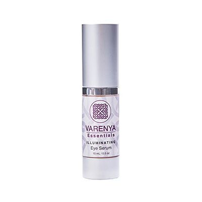 Varenya Essentials Illuminating Eye Serum- 100% Pure-Highest Quality, Algae, Phospholipids, Skin repairing Peptides, Encourage Skin Rejuvenation While Soothing Tired Eyes, Reduces Signs of Wrinkles an