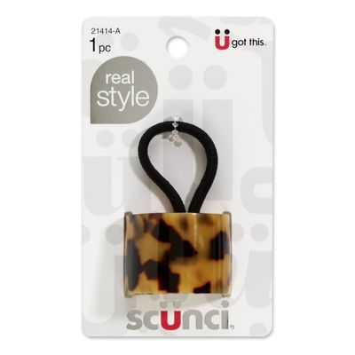 Scunci, Pony Cuff Tokyo Tort, 1 Count