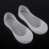 1Pair Full Length Silicone Moisturizing Socks Cracked Foot Care Protector Soft Silicone Gel SPA Deep Moisturising Full Foot Socks for Dry Hard Cracked Skin White (Big Size) view 2