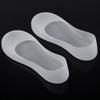 1Pair Full Length Silicone Moisturizing Socks Cracked Foot Care Protector Soft Silicone Gel SPA Deep Moisturising Full Foot Socks for Dry Hard Cracked Skin White (Big Size) view 4