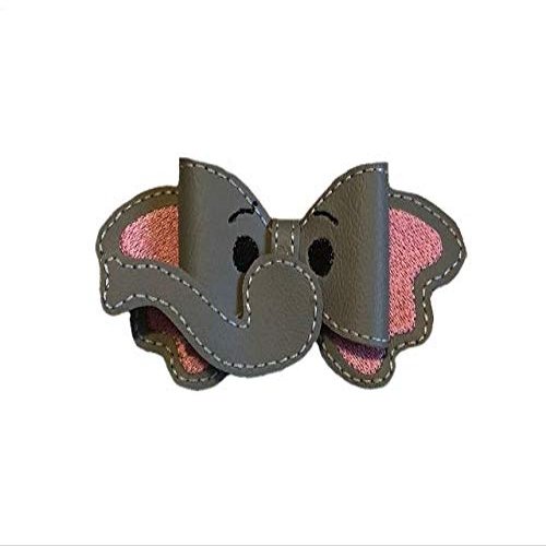 Elephant Vinyl Hair Bow