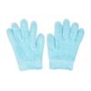 NatraCure Moisturizing Gel Gloves - (for Dry, Cracked Skin, Aging Hands, Cuticles, Eczema, After Hand Washing, Instead of Overnight Sleeping Gloves, Lotion, Cream) - Color: Aqua view 1