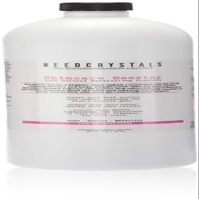 NeedCrystals Microdermabrasion Crystals for Machines, All-Natural Facial Exfoliating Treatment for Dull or Dry Skin, Wrinkles, Blemishes, Scars & More (4 lb, 100 Grit)