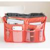 Portable Multi-function Handbag Pouch Bag in Bag Organiser Insert Organizer Tidy Travel Cosmetic Pocket view 1