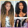 ToyoTress Marley Twist Braiding Hair - 18 Inch 6 Packs Burgundy Marley Twist Crochet Hair, Marley Hair For Faux Locs Afro Kinky Curly Braids Synthetic Braiding Hair Extensions (18 Inch, 99J-6P) view 2