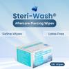 Steri-Wash Aftercare Piercing Wipes 100 Count - Sterile Saline Solution for Gentle and Convenient Piercing Cleansing for Nose, Ear, Belly, Lips - Cleanses, Sanitizes and Soothes Skin Irritations view 2