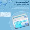 Steri-Wash Aftercare Piercing Wipes 100 Count - Sterile Saline Solution for Gentle and Convenient Piercing Cleansing for Nose, Ear, Belly, Lips - Cleanses, Sanitizes and Soothes Skin Irritations view 3