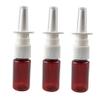 2PCS 20ML / 0.68 Oz Empty Glass Spray Nasal Bottle Pump Sprayer Cleanser Container view 1