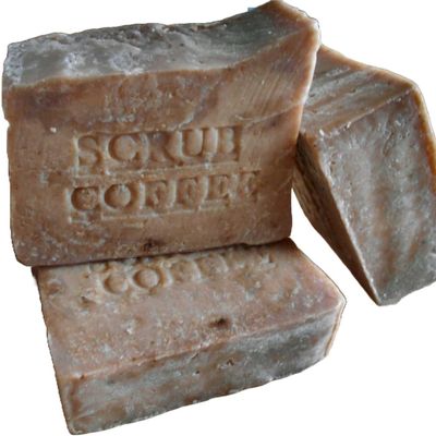 100% Brazilian Coffee Soap Scrub Handmade !