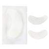 100 Pairs Set Under Eye Pads Disposable Eye Gel Patches for Eyelash Extensions Tool Kit, White Film view 2