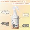 FoxyBae Heat Protectant Spray - Thermal Hair Styling Mist for Curling Iron & Blow Dryer - Prevents Frizz, Damage & Breakage, 8oz view 2