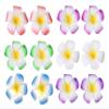ALIMITOPIA Hawaiian Plumeria Hair Clip Foam Artificial Tropical Flower Hairpin Barrette Hair Accessories for Luau Beach Party(Plumeria Flower;12pcs;Medium Size) view 1