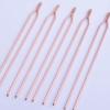 125mm Brass Y Hairpin Hair Clips Bridal Hairpins Hair Stick Hair Pick Hair Jewelry Wedding Accessories,Sold 10pcs/lot,Rose Gold view 1