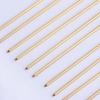125mm Brass Y Hairpin Hair Clips Bridal Hairpins Hair Stick Hair Pick Hair Jewelry Wedding Accessories,Sold 10pcs/lot,Gold Plated view 2
