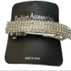 Bling Gold and Silver Plated Crystal Hairpin 4 Row Rhinestone Hair Barrette Clip Hair Accessories (Silver) view 1