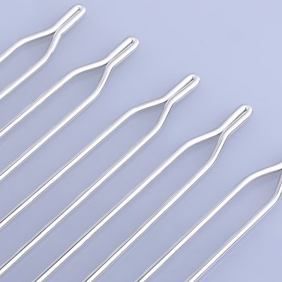 125mm Brass Y Hairpin Hair Clips Bridal Hairpins Hair Stick Hair Pick Hair Jewelry Wedding Accessories,Sold 10pcs/lot,Nickel