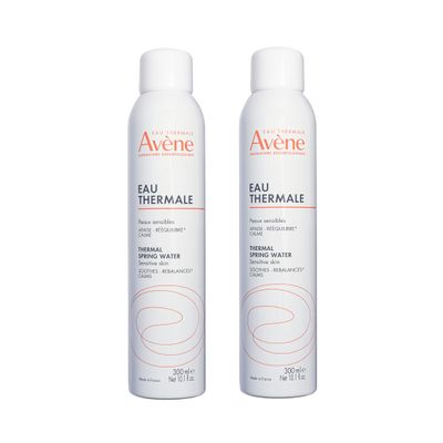 Avne Thermal Spring Water, Soothing Calming Facial Mist Spray Duo, 10.1 Oz, Set of 2