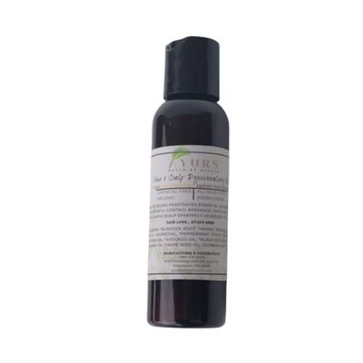 Ayurs Batch Of Nature Hair & Scalp Growth Oil - Indian Hair Herbs - For Scalp Psoriasis, Dandruff, Bald Spots, Controls Breakage, Greying, Hair Loss - Vit A, B, C, D, & E - DHT Blocker - 2 oz