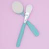Moda Spa 2pc Facial Treatment & Cleansing Brush Kit  Skincare Brush Set for Masks, Serums & Exfoliating  Vegan & Cruelty-Free view 2