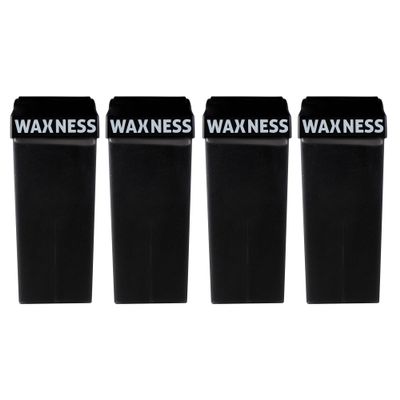 Waxness Black Soft Wax Cartridge 3.38 oz / 100 g Pack of 4