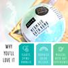 Hallu Mermaid Large Bath Bomb, Citrus Peony and Amber Scent, 140 g, Pack of 8 view 3