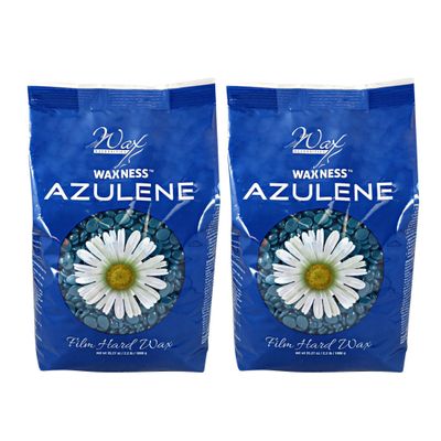 Waxness Azulene Hard Wax 2.2 Pound / 1 kg Pack of 2