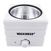 Waxness Face/Manicure Salons Stripless Waxing Kit with mini W-CUBE Warmer White and Soft/Hard Wax Tins view 3