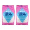 Waxness Sensi Clear Glass Rosin Free Hard Wax 2.2 lb / 1 kg Pack of 2 view 1