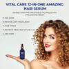 Vital Care 12-in-ONE Amazing No-Frizz Serum - Fight Frizz, Split Ends and Detangles for Manageable and Shiny Hair view 2