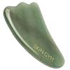Skin Gym Jade Gua Sha Sculpty Tool, Green Jade Crystal Contouring and Sculpting Beauty Tool view 1