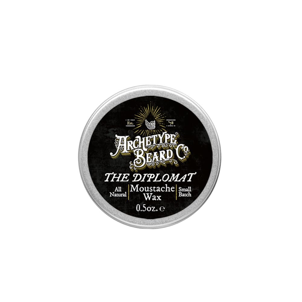 The Diplomat - Moustache Wax (1/2 oz)