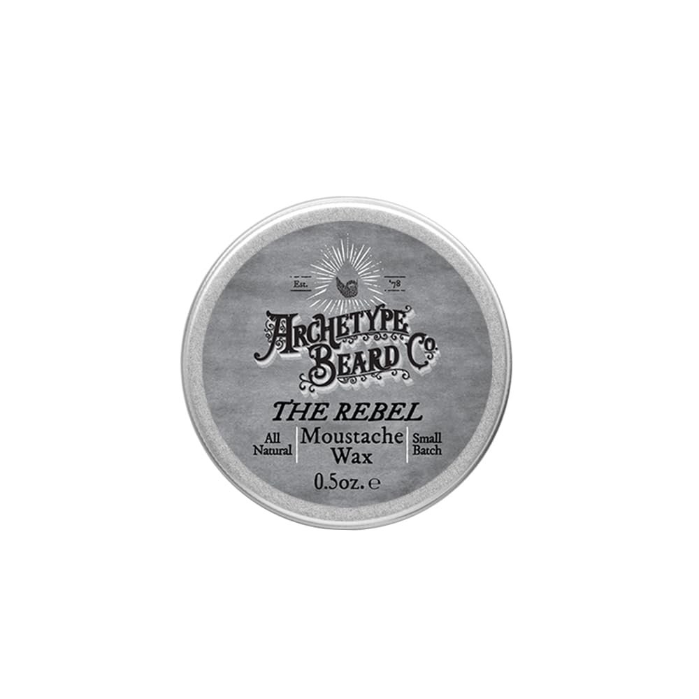 The Rebel - Moustache Wax (1/2 oz)