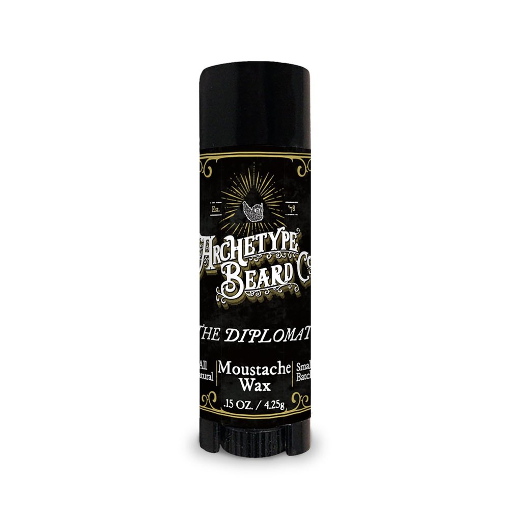 The Diplomat - Moustache Wax (0.15oz tube)