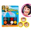 Aimeely 8 Colors Party Halloween Face Painting Kit Classic Adult Children Makeup Kit view 4