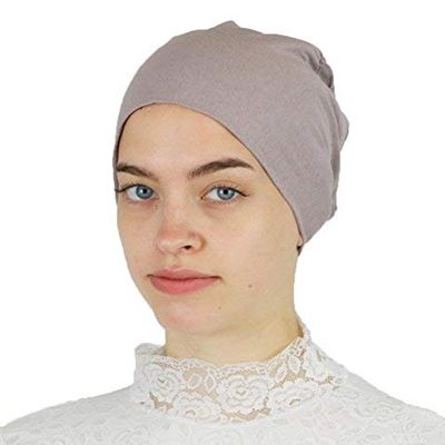 Modefa Non-Slip Cotton Bonnet (Mink)